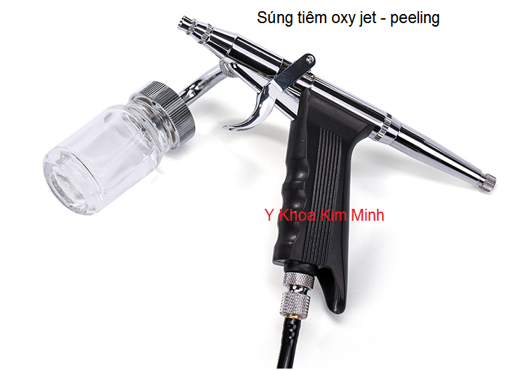 Sung tiem oxy jet peeling may cham soc da 7 chuc nang KU-07 Y Khoa Kim Minh ban tai tp hochiminh