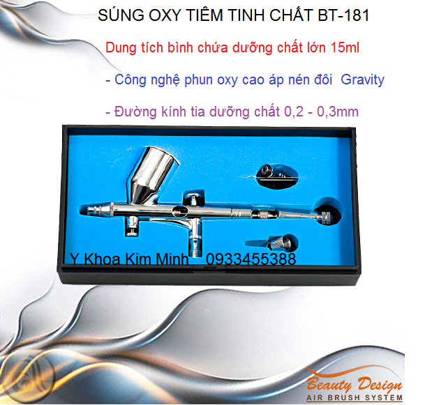 Noi ban sung tiem oxy, day duong chat BT-181 dung cho may oxy tham my - Y khoa Kim Minh 0933455388