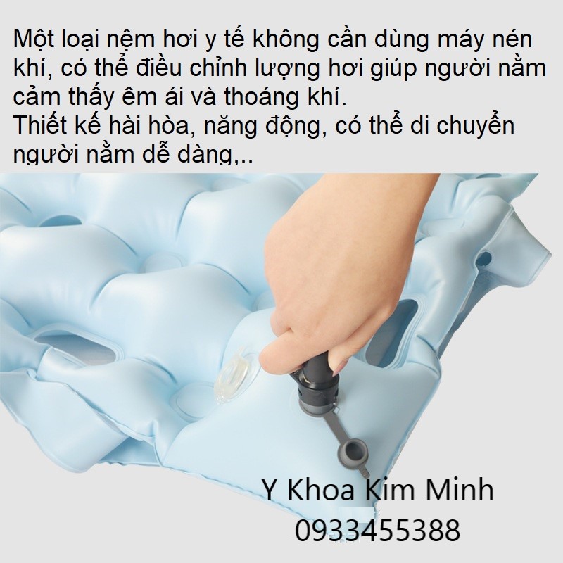 Tính năng nệm hơi y tế nằm chống loét người bệnh