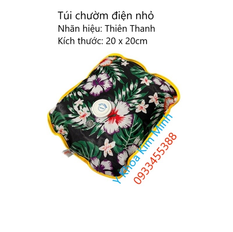 Túi chườm nóng lạnh gắm điện Thiên Thanh, túi chườm điện nhỏ 20 x 20cm