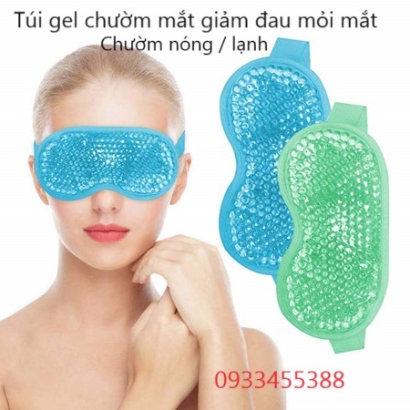 Túi gel chườm mắt, gel chườm mắt nóng lạnh giúp giảm đau mỏi mắt, phục hồi mắt giảm hư tổn và bảo vệ mắt