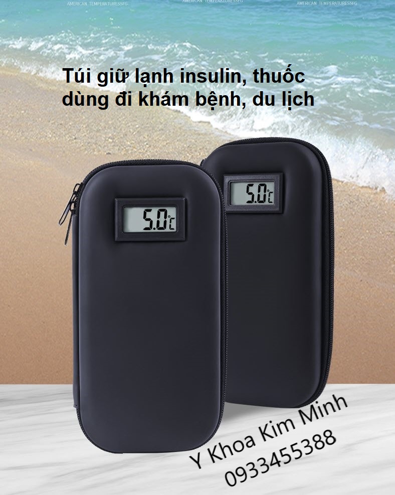 Túi giữ lạnh insulin, thuốc cho người bệnh bán ở Tp HCM