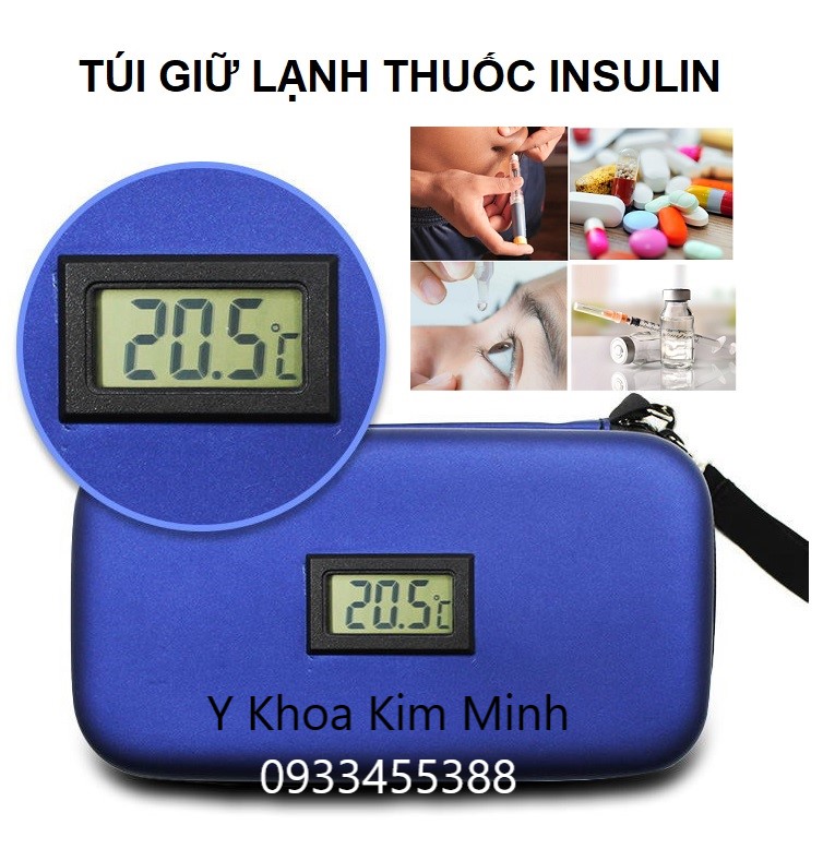 Túi giữ lạnh insulin tiêm chích tiểu đường