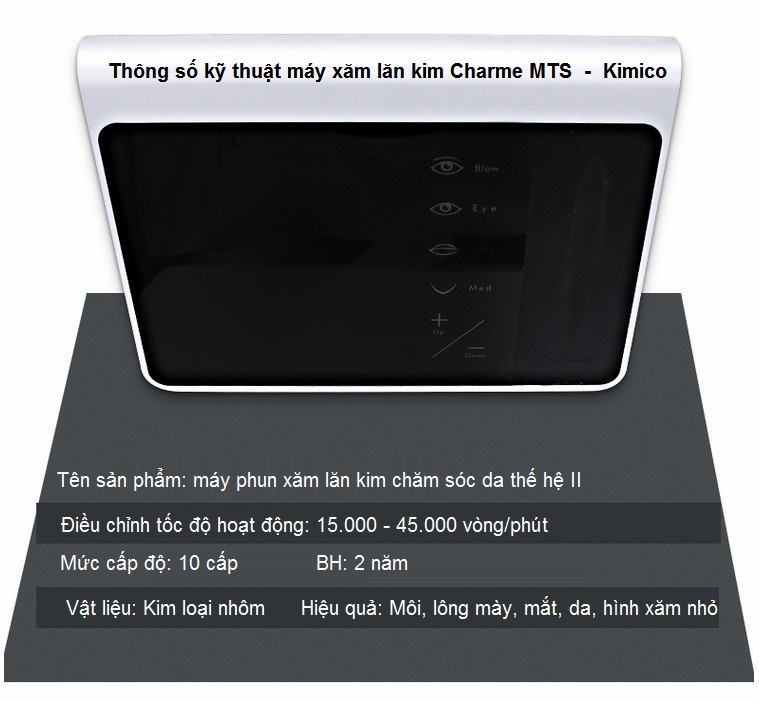 Tinh nang cua may xam lan kim MTS Charme Y Khoa Kim Minh ban tai tp hcm