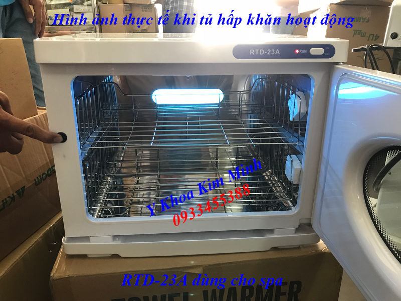 Thông số kỹ thuật tủ hấp tiệt trùng khăn RTD-23A - Y Khoa Kim Minh 0933455388