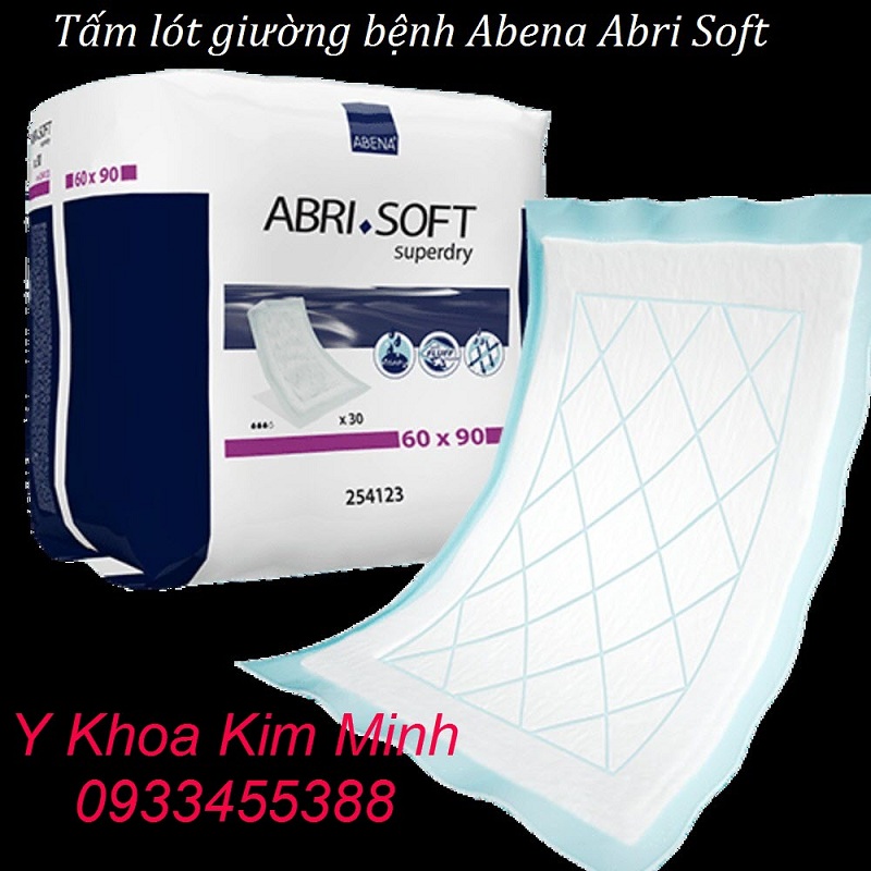 Miếng lót trải giường người bệnh Abena Abir Soft 60 x 90cm