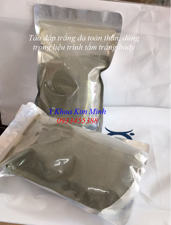 Bột tảo biến tắm trắng body làm từ nguồn tảo Việt Nam Spirulina - Y khoa Kim Minh