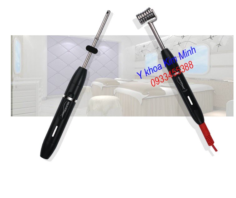Tay cầm đẩy dưỡng chất ion galvanic của máy Aqua Skin Smart Hàn Quốc - Y khoa Kim Minh