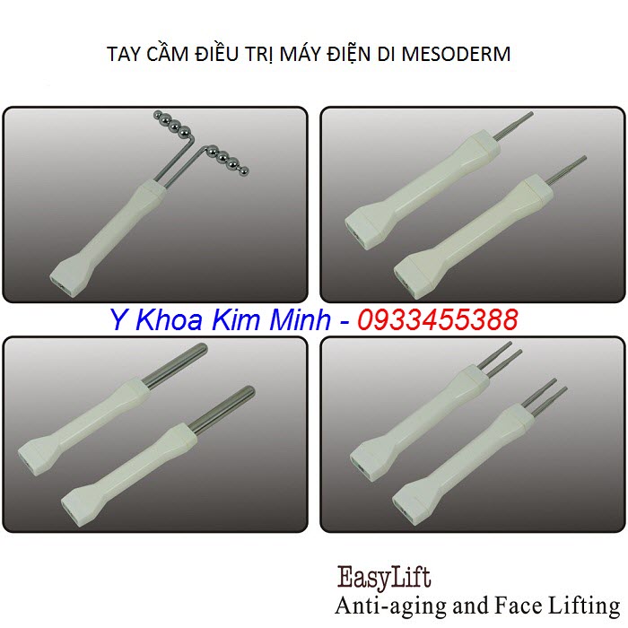 Tay cầm điều trị của máy điện di mesoderm dẩy dưỡng chất cao cấp - Y Khoa Kim Minh