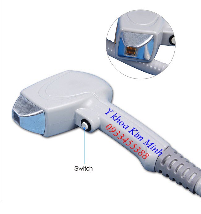 Tay cầm máy triệt lông Diode Laser DR810 - Y khoa Kim Minh 0933455388