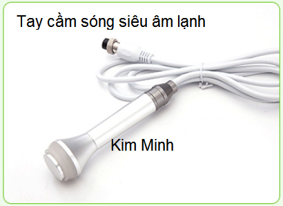 Tay cam song sieu am lanh hammer cooler may cham soc da KU-07 Kim Minh