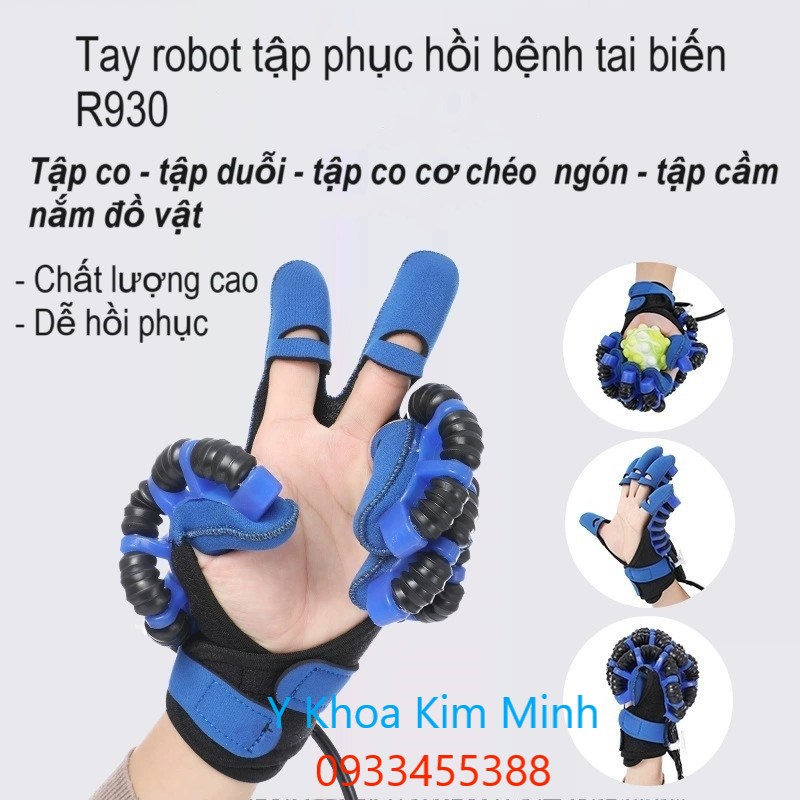 Tay robot tập bệnh nhân liệt tay do bệnh tai biến chất lượng, an toàn, mau hồi phục