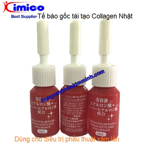 Tế bào gốc đi lăn tái tạo da điều trị sẹo rỗ Nhật Y Khoa Kim Minh