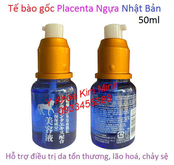 Tế bào gốc placenta nhau thai ngựa chống lão hoá Nhât Bản bán giá sỉ tại Y Khoa Kim Minh
