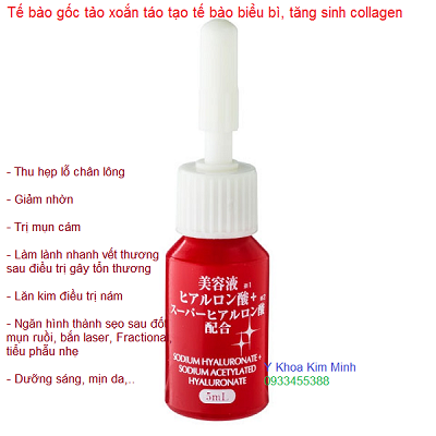 Te bao goc ngan ngua seo sao dot mun thit mun coc xoa nam tan nhang su dung but dot laser plasma y khoa kim minh ban tai tp hochiminh