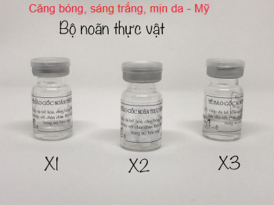 Noãn thực vật căng bóng sáng trắng mịn da nhập khẩu Mỹ cung cấp giá sỉ Y Khoa Kim Minh
