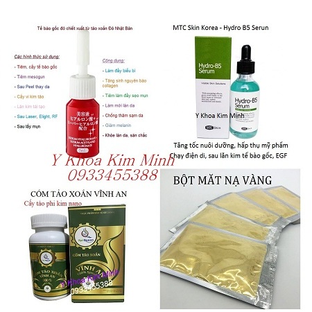 Serum, huyết thanh, collagen, huyết thanh HA, thuốc điều trị mụn bán giá sỉ ở Y Khoa Kim Minh