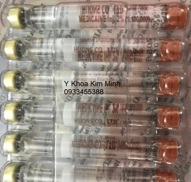 Te nuoc han quoc nong do lidocaine 36% ban tai y khoa kim minh