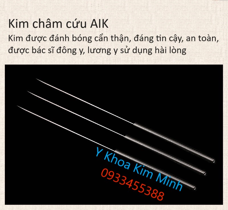 Địa chỉ bán kim châm cứu AIK giá sỉ tại Tp. HCM