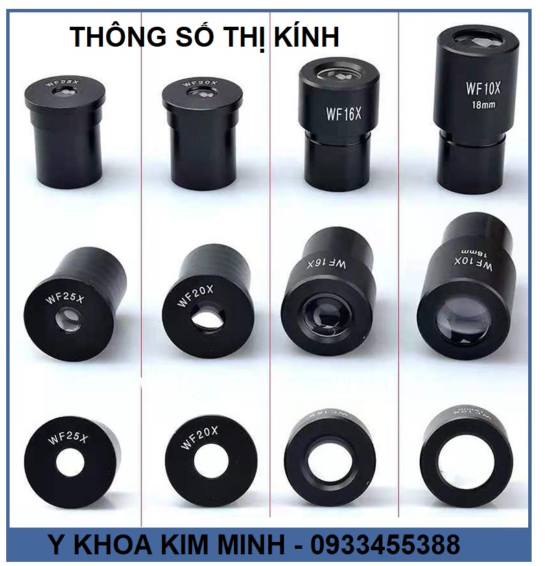 Thị kính của kính hiển vi các thông số