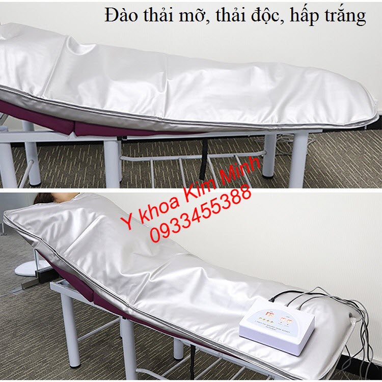 Thảm hấp trắng body kết hợp đốt thải mỡ giảm béo LW-320 - Y khoa Kim Minh