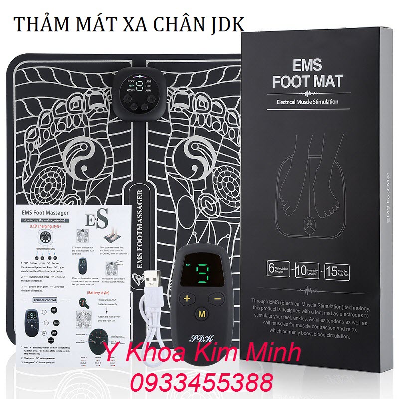 Thảm mát xa chân JDK bán ở Y Khoa Kim Minh