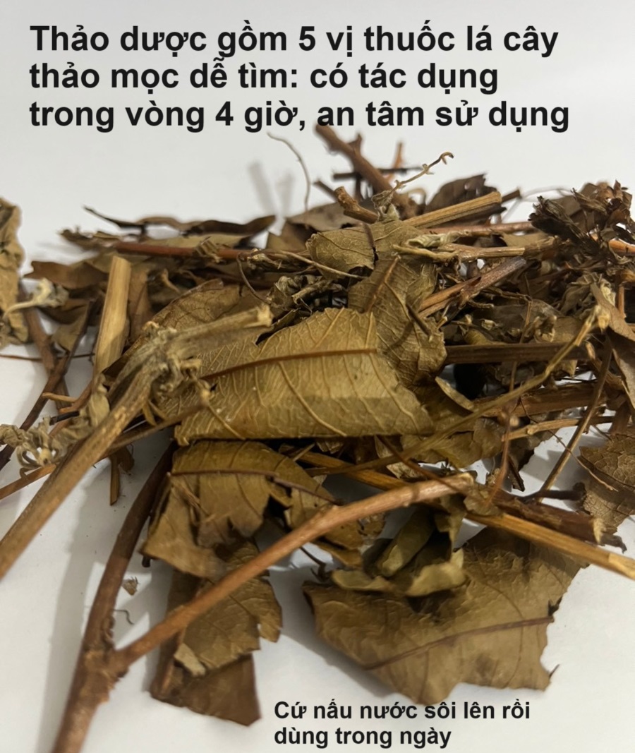 Trà thảo dược chữa trị viêm xoang mạn tính bán ở Tp.HCM