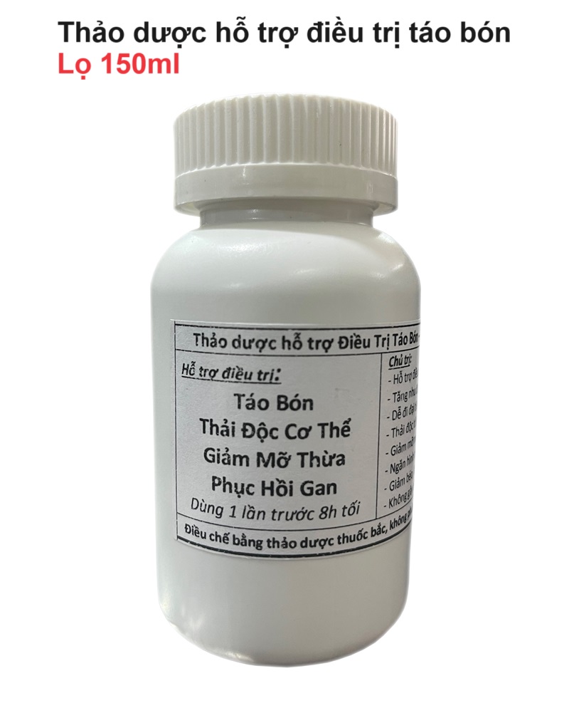 Thảo dược đông y thải độc gan, hỗ trợ điều trị bệnh táo bón