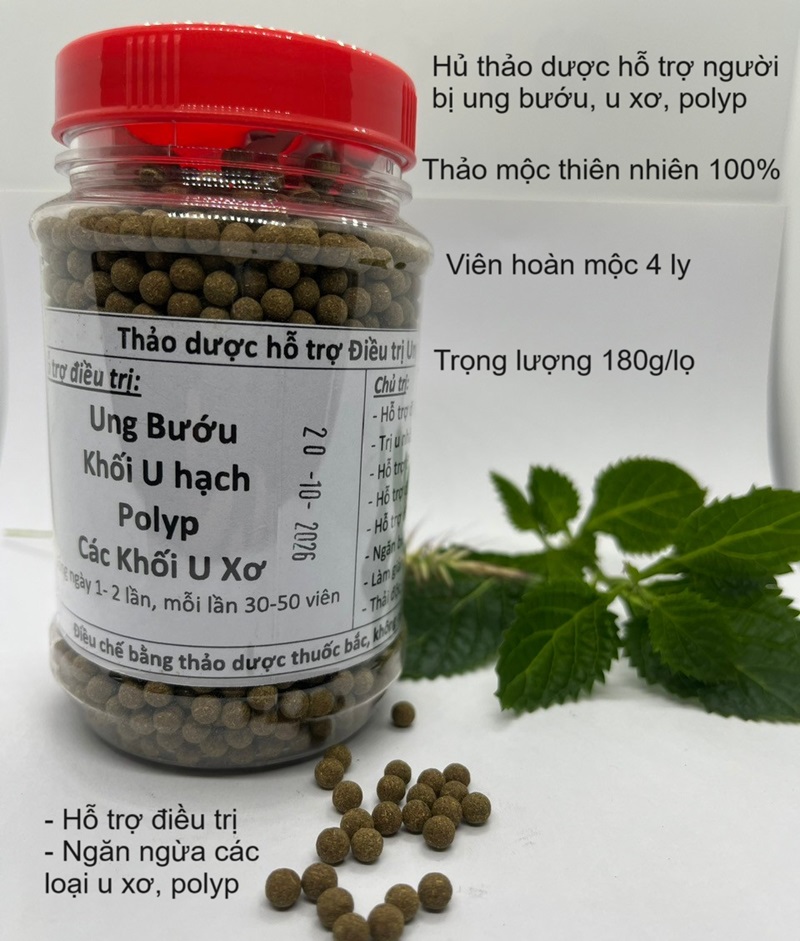 Thảo dược đông y hỗ trợ người bệnh bị ung bướu tuyến giáp, u xơ, polyp