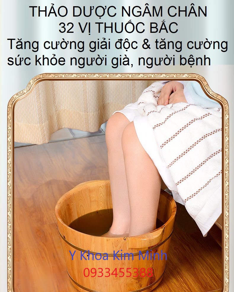 Thảo dược thuốc bắc ngâm chân 32 vị, mỗi gói 30g