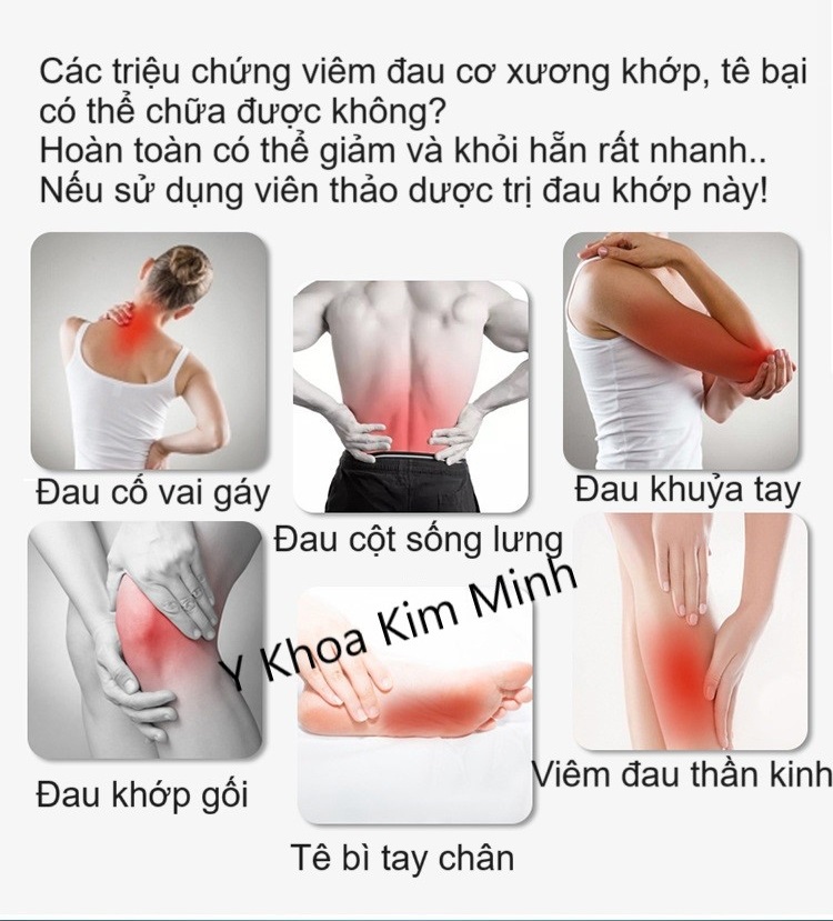 Thảo dược trị đau cổ vai gáy, thoái hóa đốt sống cổ bán ở Tp.HCM