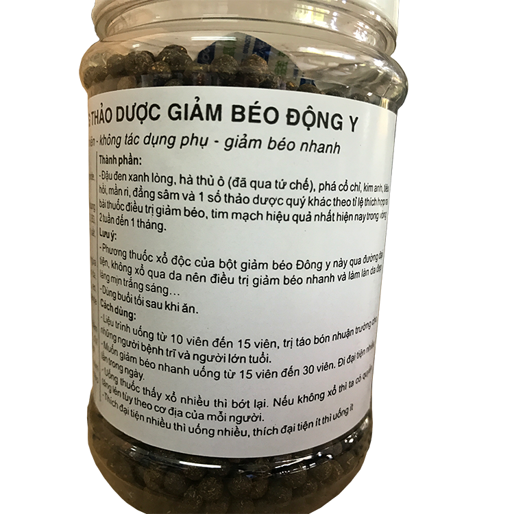 Viên thảo dược trị táo bón giảm béo Đông y Miền Nam Việt Nam bán tại Y Khoa Kim Minh 0933455388