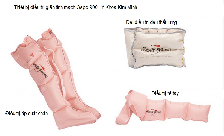 Thiết bị điều trị bệnh gi&atilde;n tĩnh mạch Gapo-900 Y Khoa Kim Minh