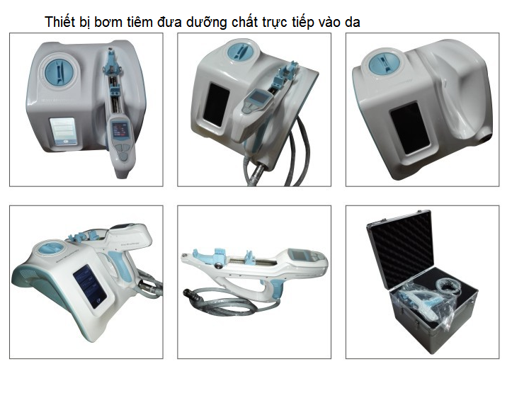 Ban may bom tien botox, te bao goc, collagen, nhao thai cuu truc tiep vao da Y Khoa Kim Minh
