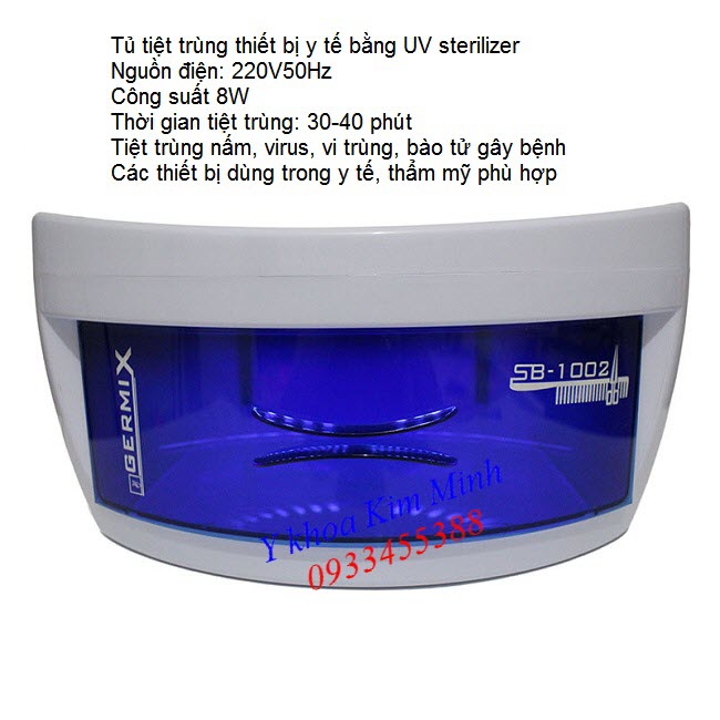 Thiet bi tiet trung pen keo dao nhip dung trong y te tham my UV Sterilizer - Y khoa Kim Minh