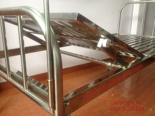 Giường y tế bệnh viện inox SUS-304 Y Khoa Kim Minh