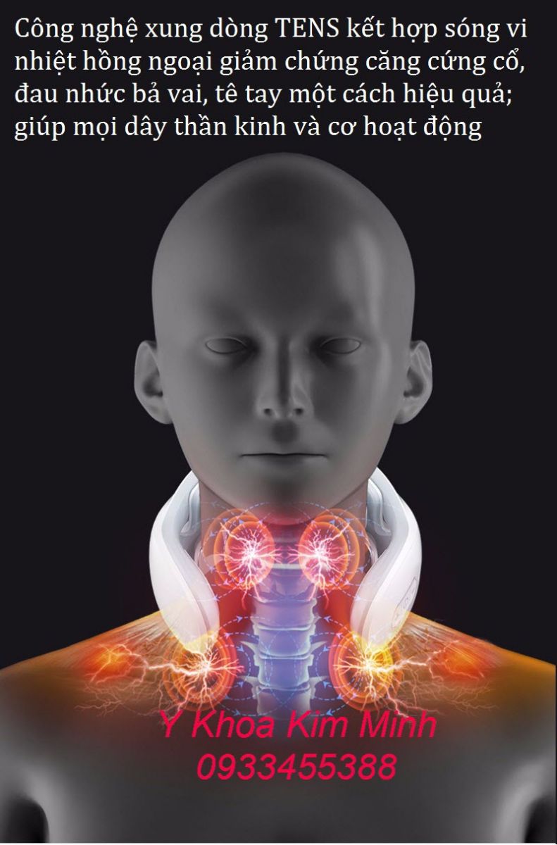 Thông số kỹ thuật đai trị đau cổ vai gáy Konika H88