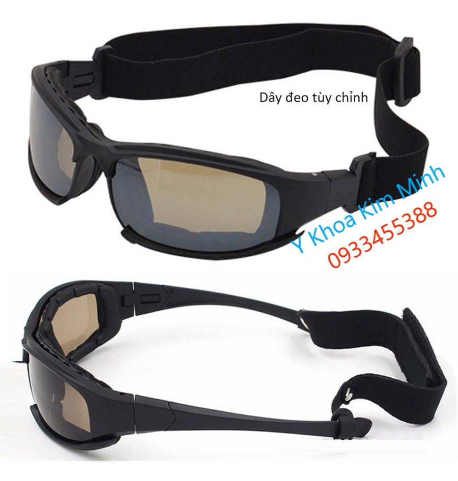 Thông số kỹ thuật của mắt kính bảo vệ mắt KPV-555