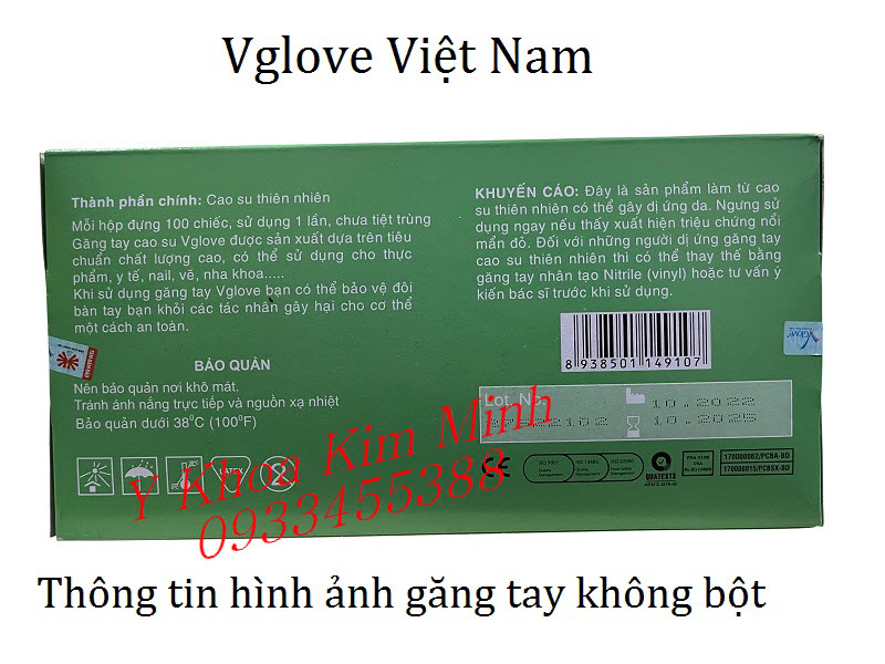 Đặc tính của găng tay y tế không bột
