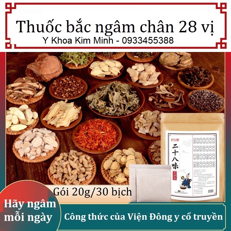 Thuốc bắc đông y thảo mộc 28 vị bán tại Y Khoa Kim Minh