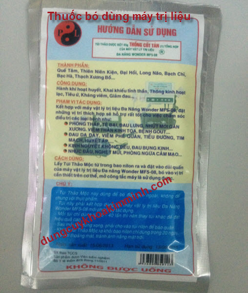 Bó thuốc máy trị liệu wonder MF5-08