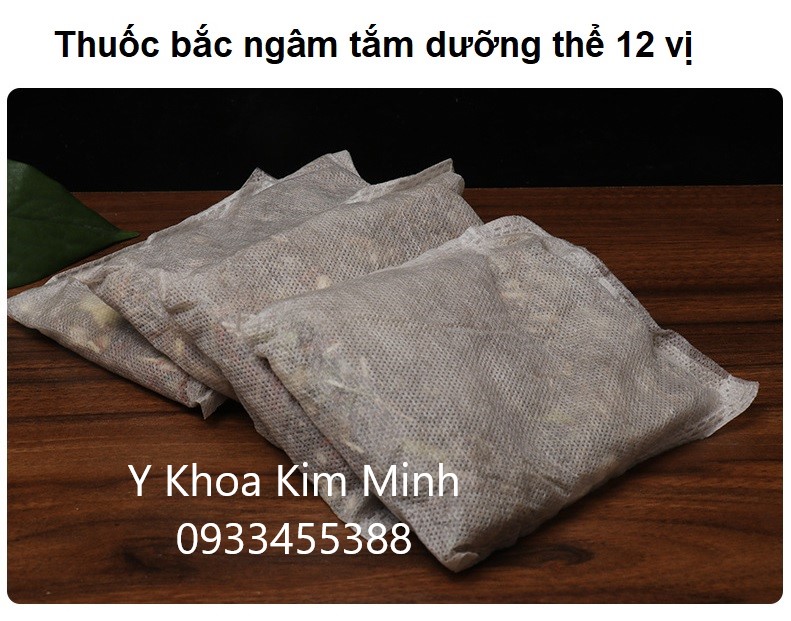 Thuốc bắc ngâm tắm dưỡng thể toàn thân 12 vị
