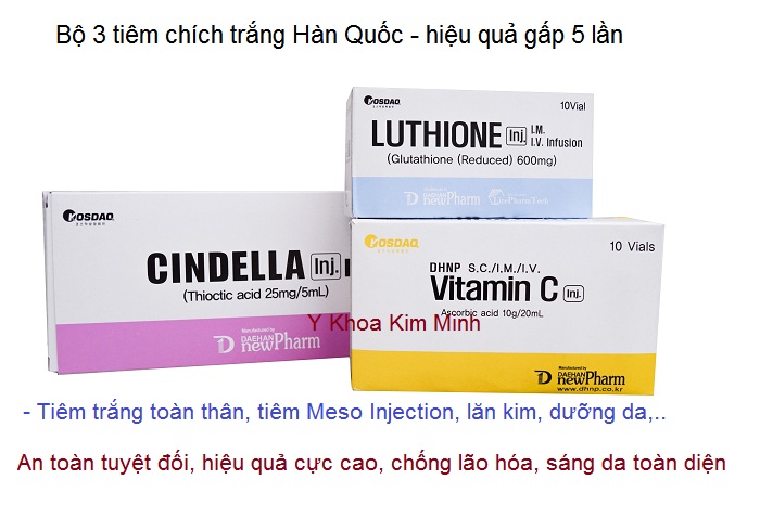 Tiem trang toan than, chich meso injector, lan kim bang bo 3 tiem trang han quoc Y Khoa Kim Minh phan phoi gia si
