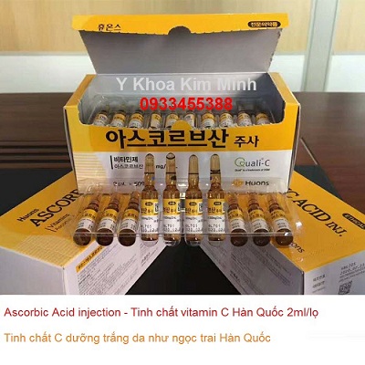 Tinh chất C dưỡng trắng da dùng làm mặt nạ - Y Khoa Kim Minh