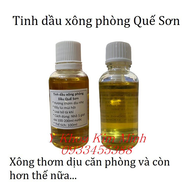 Tinh dầu quế sơn dùng cho máy khếch tán tinh dầu xông phòng