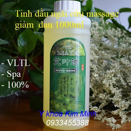 Tinh dầu ngải cứu xoa bóp giảm đau lưu thông khí huyết bán ở Y khoa Kim Minh