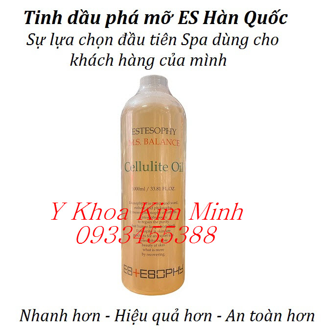 Tinh dầu phá huỷ mỡ body dùng giảm béo cho khách hàng tại spa