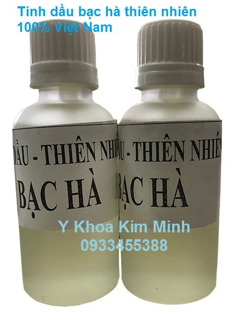 Ban tinh dau thien nhien - Tinh dau bac ha xong phong Viet Nam Y Khoa Kim Minh 0933455388
