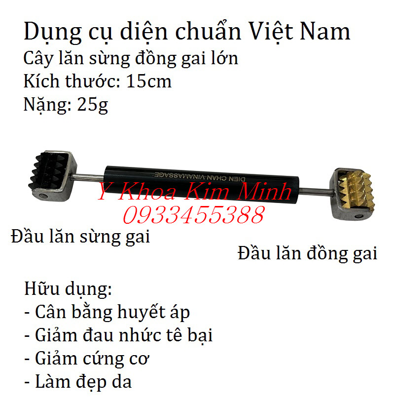 Tính năng và công dụng của lăn sưng đông gai bán ở Tp.HCM