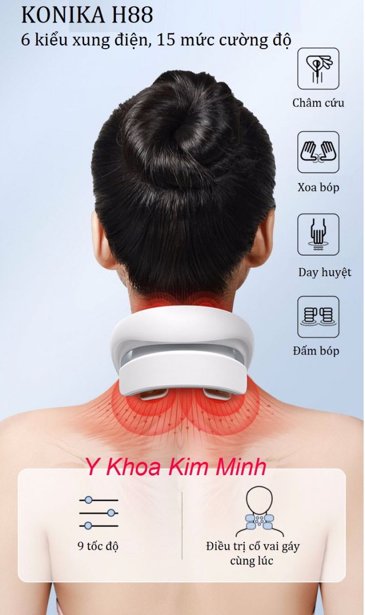 Tính năng của đai cổ vai gáy Konika H88